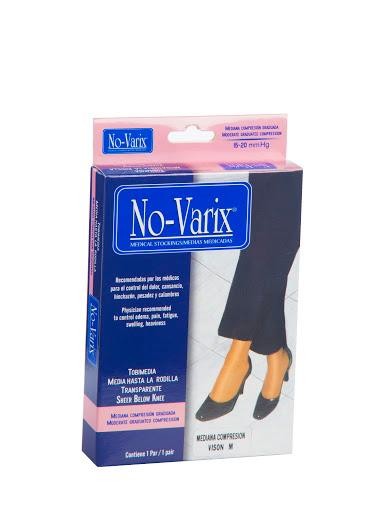 Medias No Varix Mediana Compresión Hasta Rodilla Visión M Par X1Und