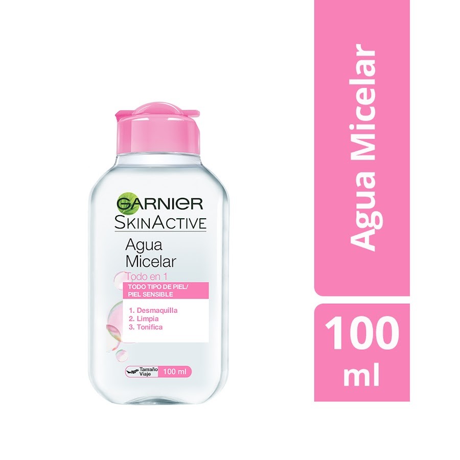Agua Micelar Garnier Original Skin Active Frasco x100Ml