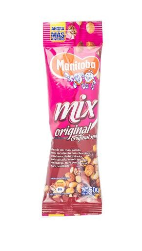 Maní Manitoba Original Mix Paquete X50G.