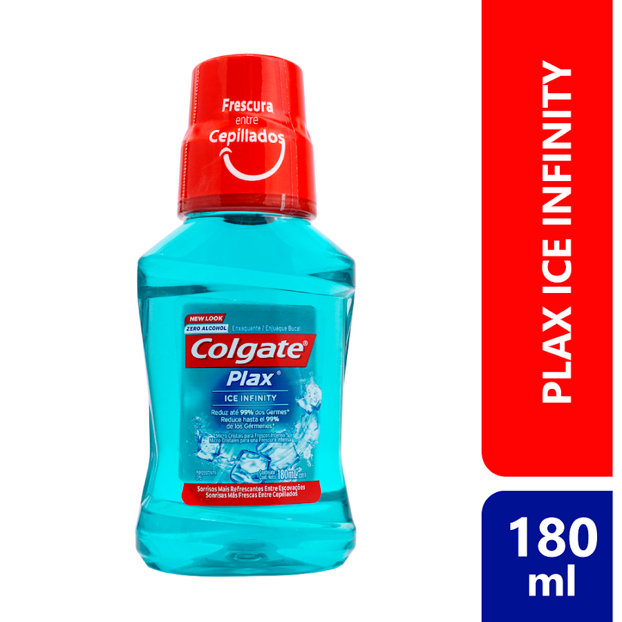 Enjuague Bucal Colgate Plax Ice Infinity x 180Ml