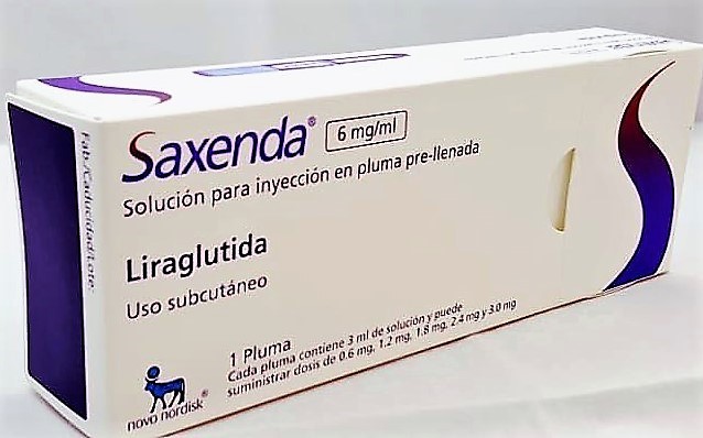 Saxenda 6mg/mL Caja x 1 Pluma Liraglutida Refrigerado