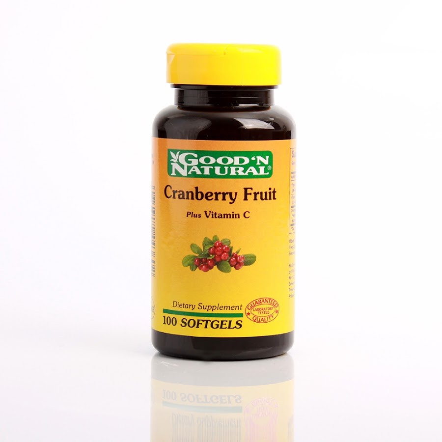 Cranberry Fruit Tabletas Frasco X100Tab. Good N Natural Vitamina C & E