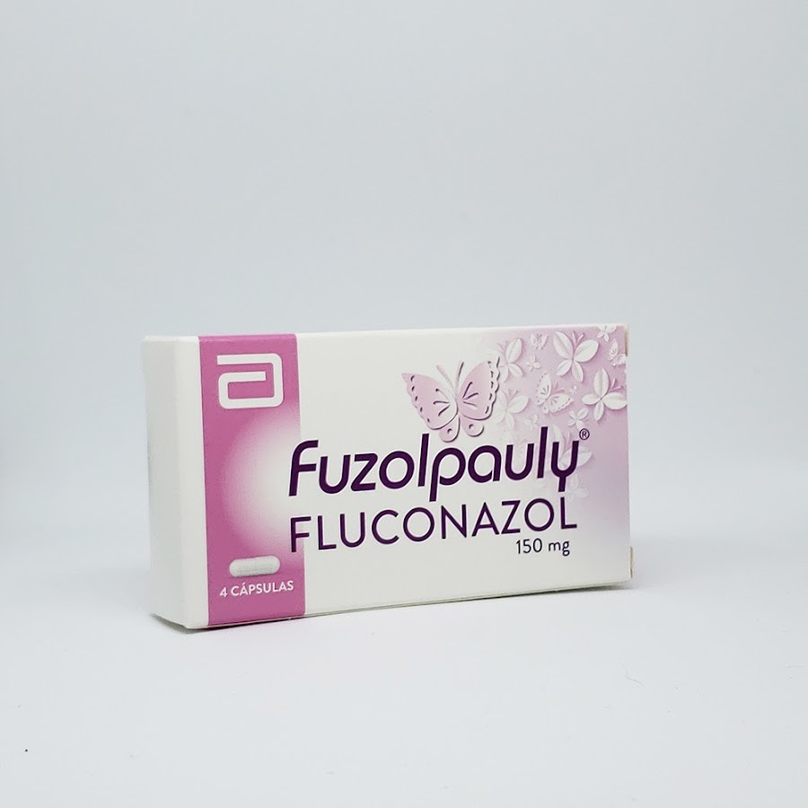 Fuzolpauly 150mg Cápsula Caja X4Cáp. PAULY Fluconazol