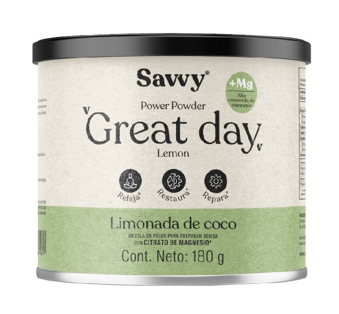 Great Day Limonada de Coco Savvy x 180Gr