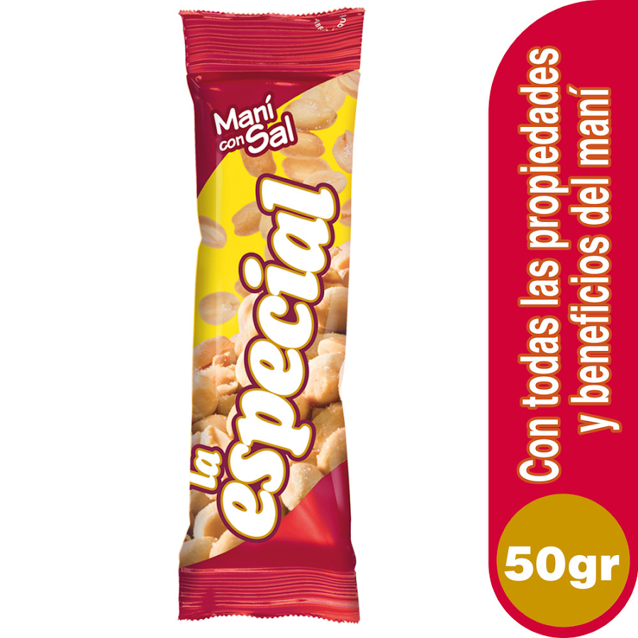 Maní LA ESPECIAL con Sal x50g