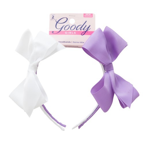 Diadema moño en tela niña Goody x 2 unds