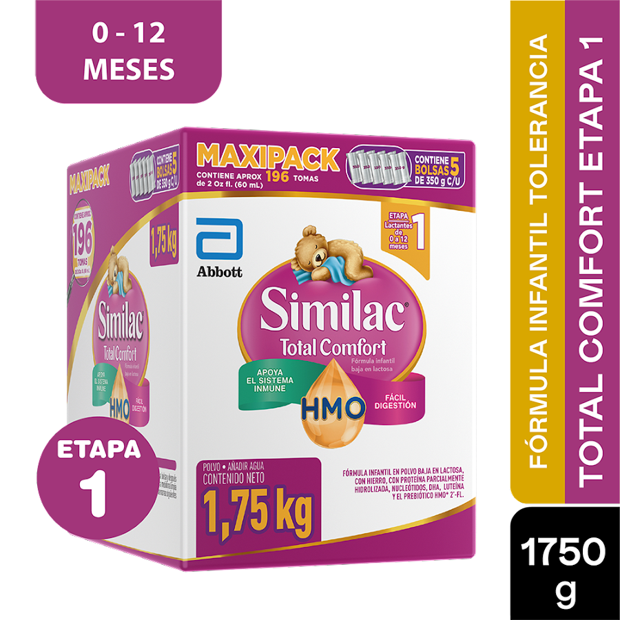 Formula Infantil Similac Total Comfort 1 x 1750Gr