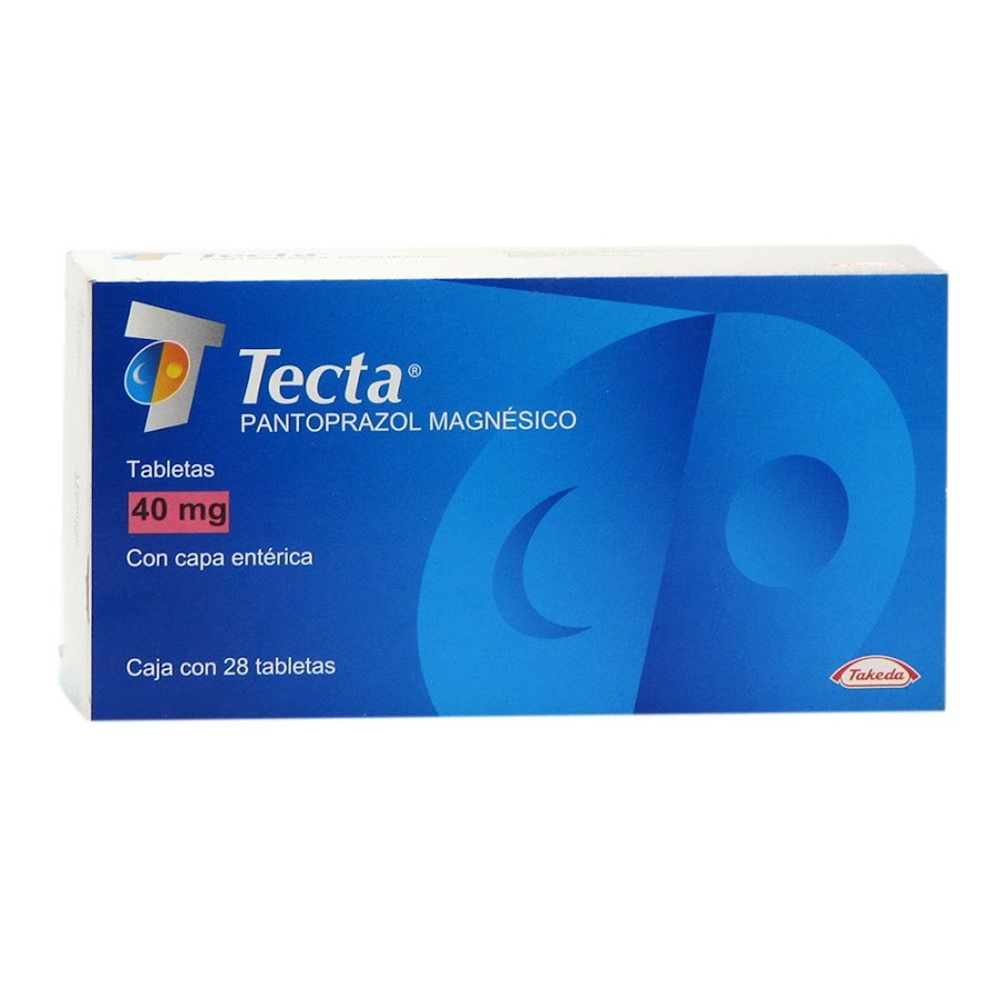 Tecta 40Mg Tabletas Caja X28Tab. Takeda Pantoprazol Magnésico