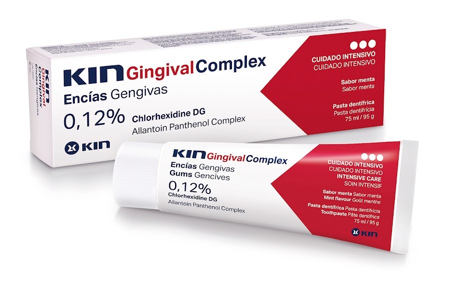 Pasta Dentifrica Gingival Complex 0.12% Chlorhexidine DG KIN x 75 ml