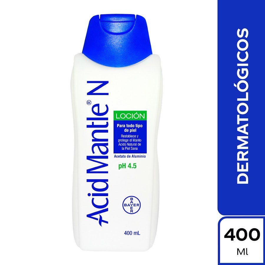 LOCIÓN ACID-MANTLE N RESTABLECE PROTEGE PH 4.5  X400ML