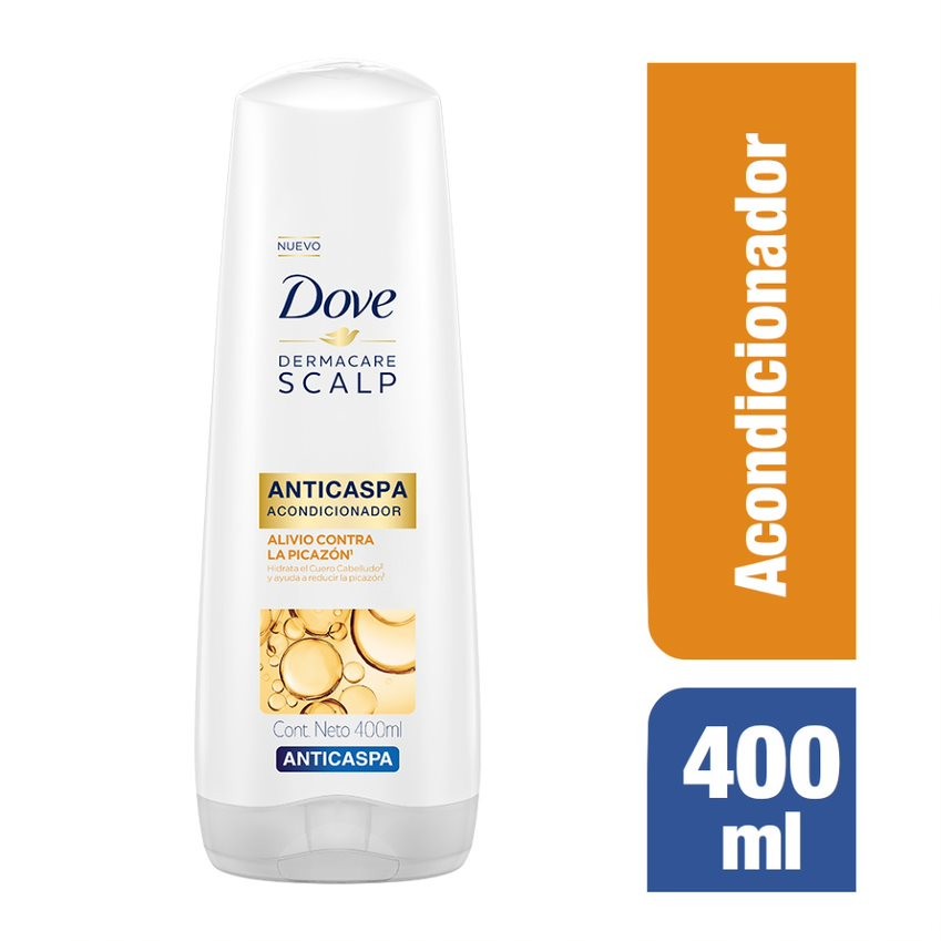 Acondicionador Dove Anticaspa Alivio Contra la Picazón x400ml