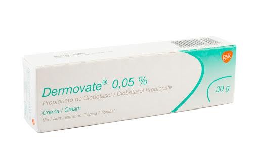 Dermovate 0.05% Crema Tubo x30G. GSK Propionato de Clobetasol