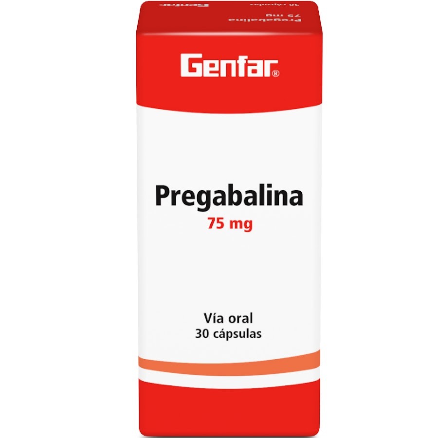 Pregabalina Genfar 75Mg Cápsulas X30Cap.