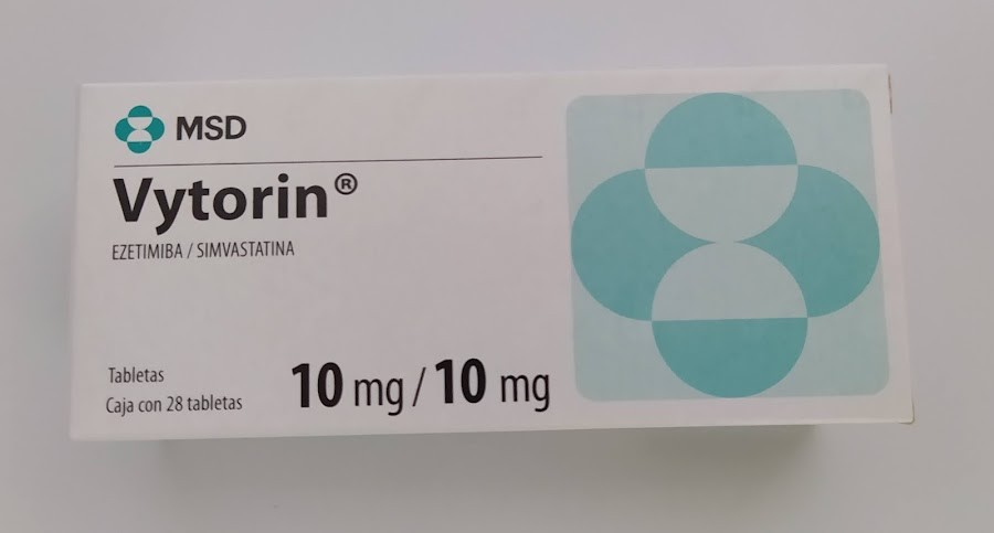 VYTORIN 10/10MG CAJA X28COM. FROSST EZETIMIBE SIMVASTATINA