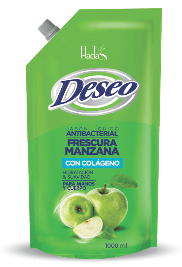 Jabón Líquido Deseo Antibacterial Manzana con Colágeno x1000ml