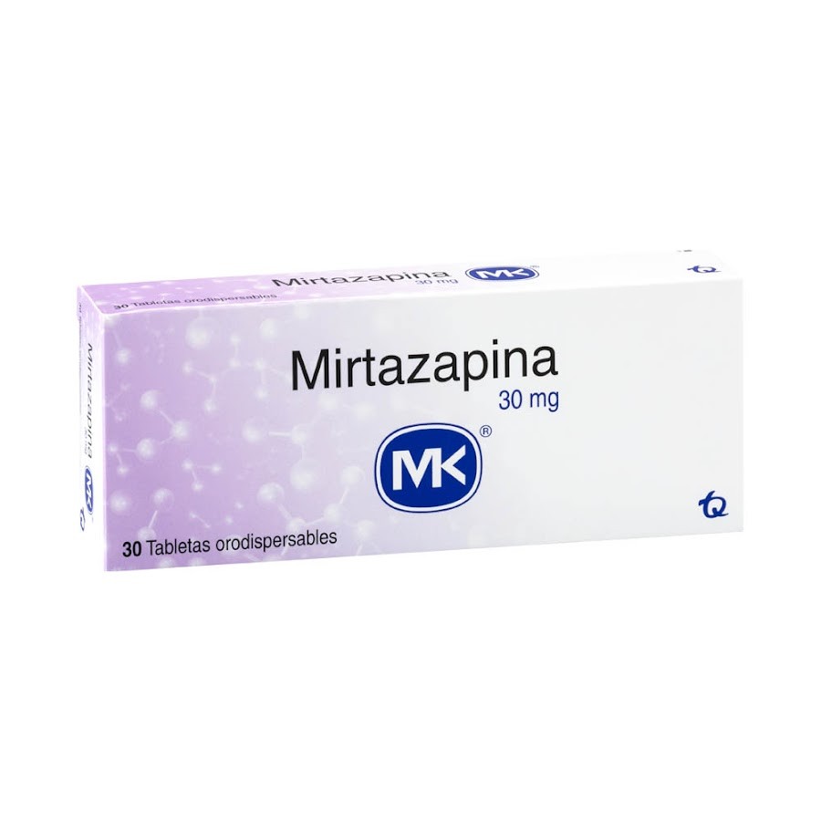 MIRTAZAPINA MK 30MG TABLETA CAJA X30TAB.