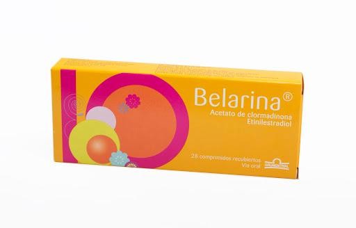 Belarina Com.Caj.x28Com. GRÜ Acetato de Clormadinona Etinilestradiol