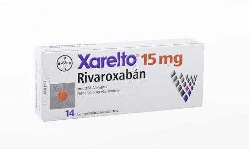 Xarelto 15mg. Comprimido Caja x14Com. BAYER Rivaroxabán