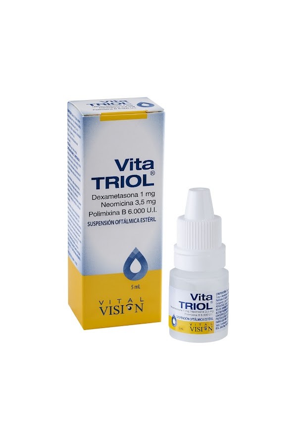 VITATRIOL OFTALMICO FRASCO X 5 ML VITALIS NEOMICINA DEXAMETASONA