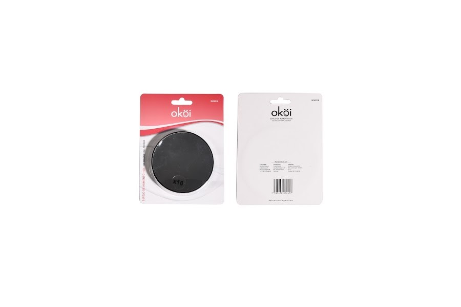 Espejo De Aumento 10x Okoi x 1und