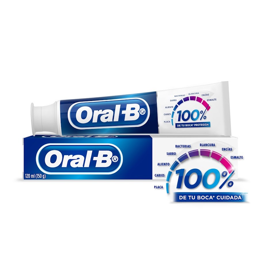 Crema Oral-B 100% x 150Gr