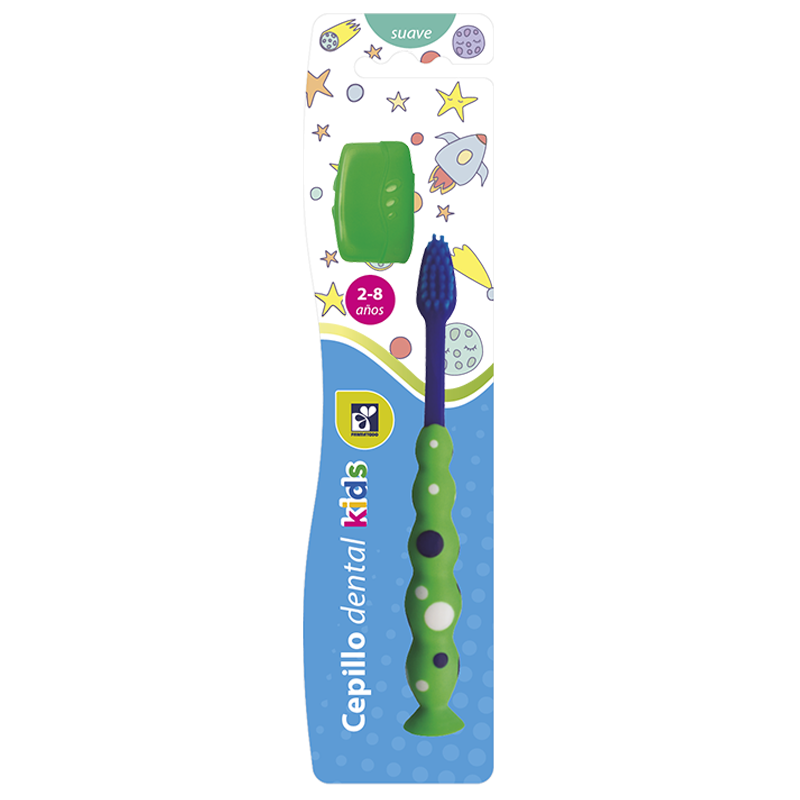 Cepillo Dental Farmatodo Infantil Con Protector Oruga X1Und.