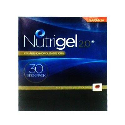 NUTRIGEL 2.0 COLÁGENO HIDROLIZADO NARANJA POLVO CAJA X30SCH.