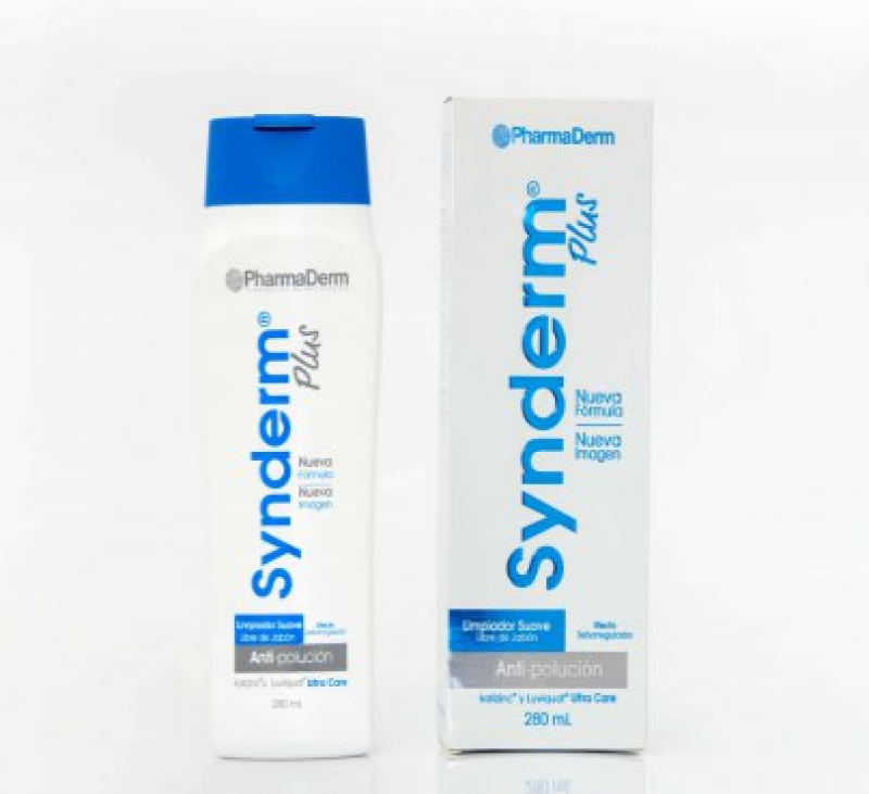 LOCIÓN SYNDERM PLUS LIMPIADOR LIBRE DE JABÓN ÁCIDO SALICÍLICO X280ML