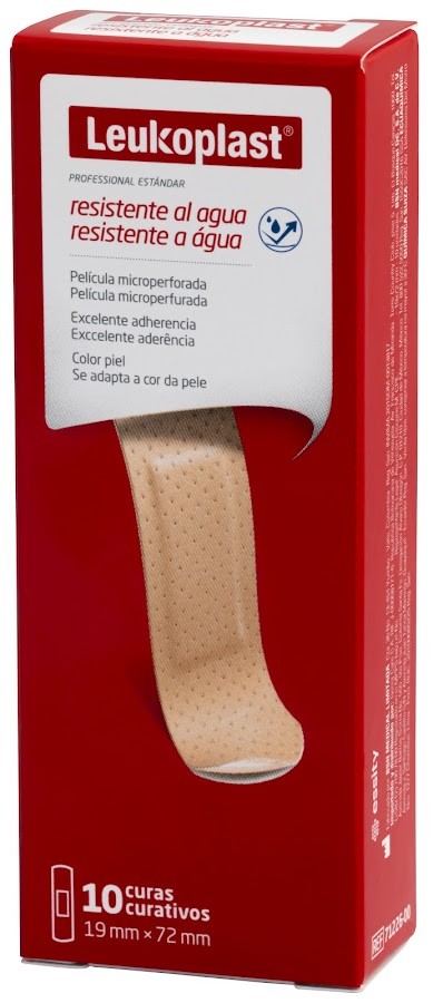 Curas Leukoplast Estandar Color Piel x10 und
