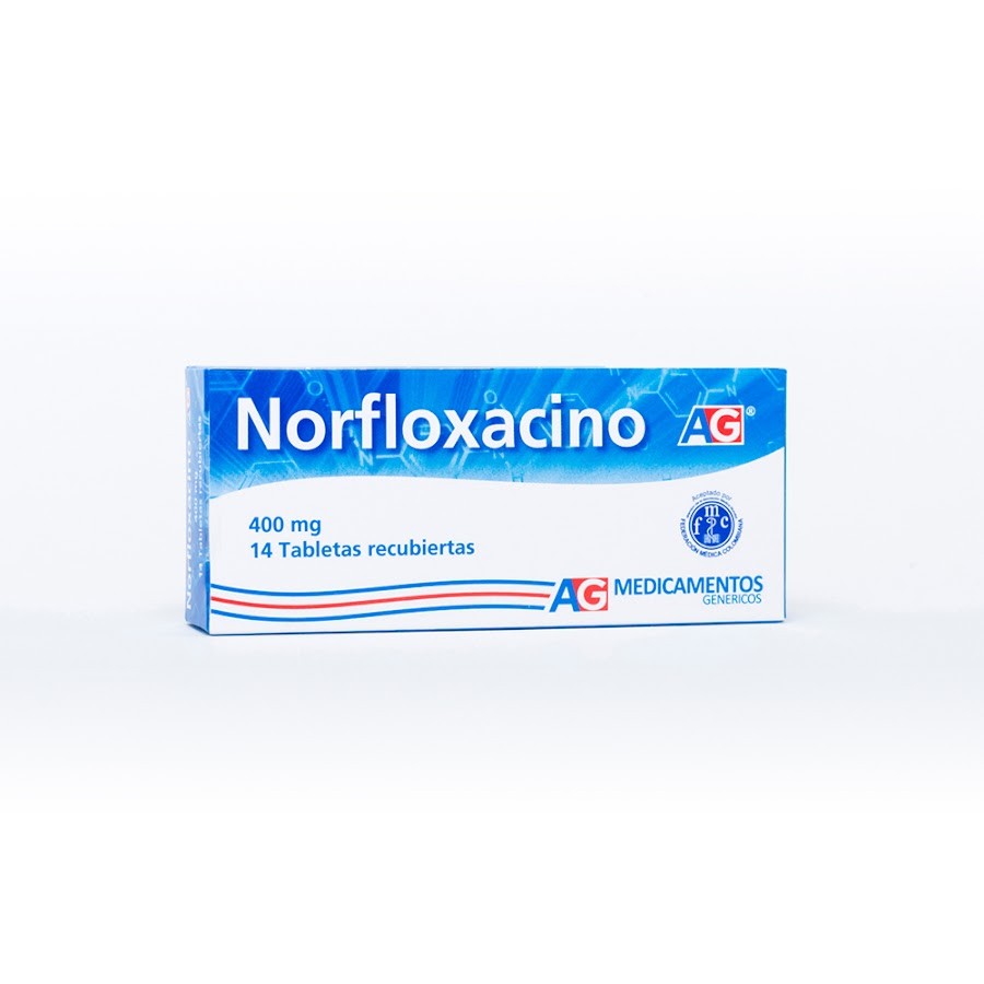 Norfloxacino 400Mg AG Caja x 14Tab