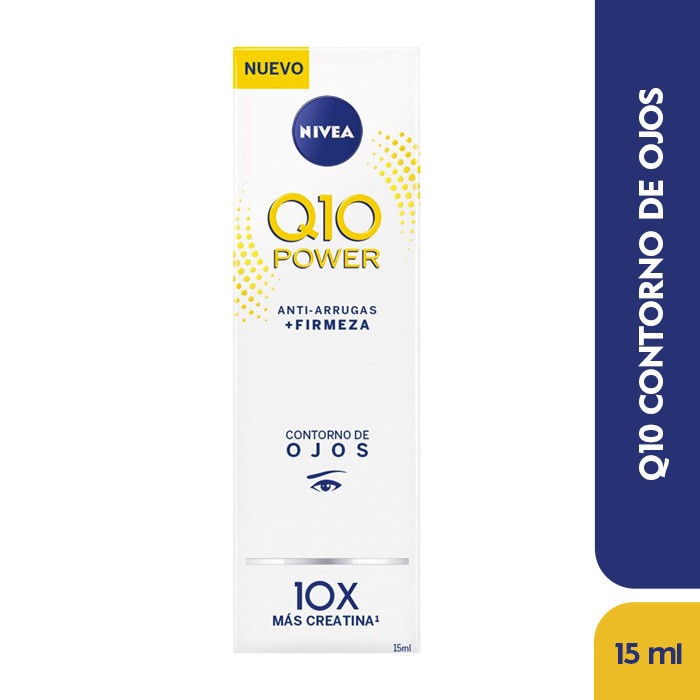Crema NIVEA Contorno de Ojos Q10 Plus Antiarrugas x15Ml