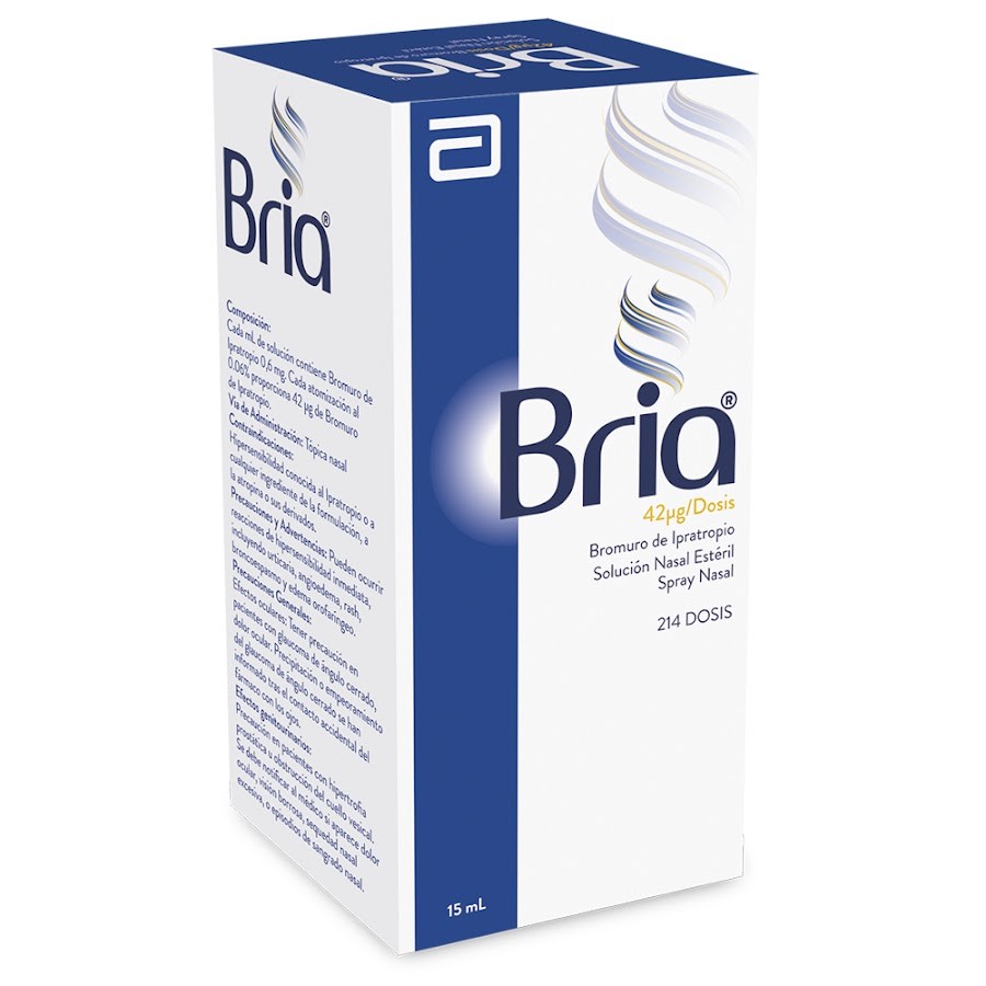 BRIA 42 MCG SOLUCION FRASCO X 15 ML LAFRANCOL IPATROPIO