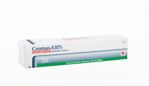 Cromus 0.03% Ungüento Tubo x15G. Procaps Tacrolimus
