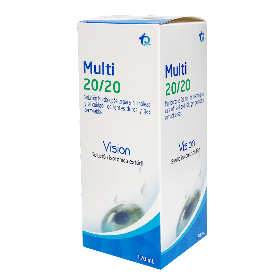 MULTI 20-20 VISION SOLUCION FRASCO X120ML.