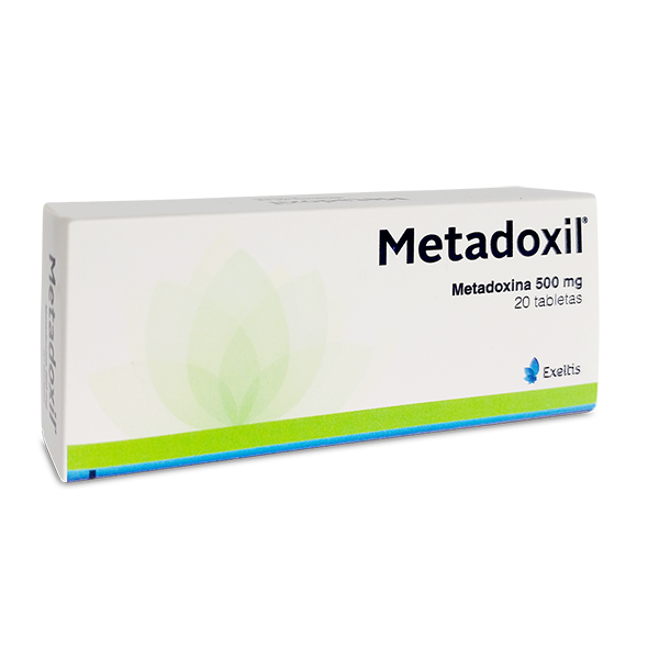 Metadoxil Metadoxina Exeltis 500Mg Caja x 20 Tabletas
