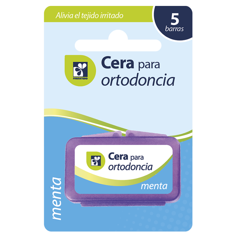 Cera Dental Farmatodo Ortodoncia Sabor Menta X1Und.