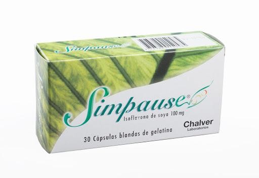 Simpause 100Mg Cápsulas Caja X30Cap. Chalver Isoflavona De Soya