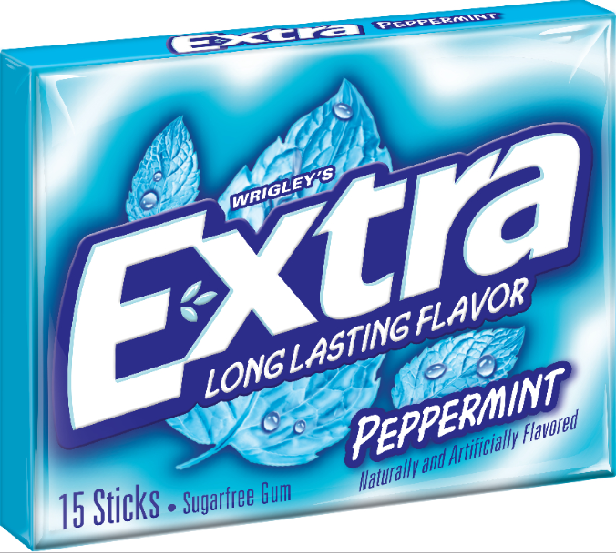 Goma de Mascar Wrigley's Extra Peppermint X15Und