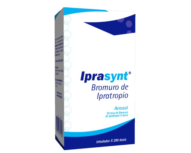 Iprasynt Bromuro de ipratropio 20 mcg x 1 Inhalador bucal