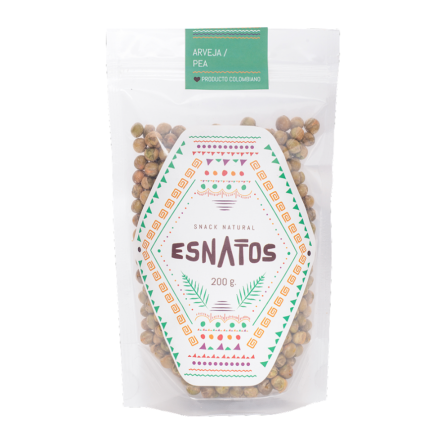 Snack Arveja Esnatos Natural x 200Gr