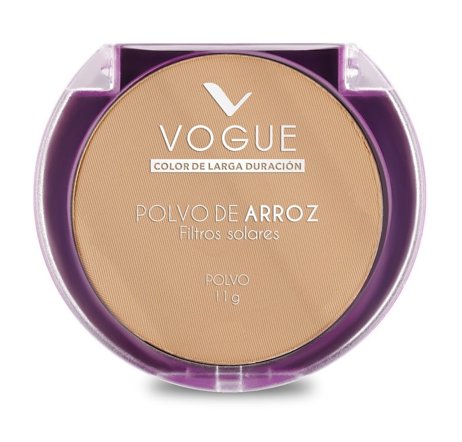 Polvo VOGUE Arroz con Filtros Solares Almendra x11gr