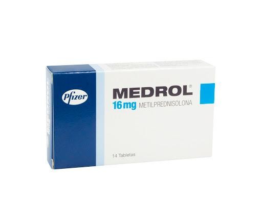 Medrol 16Mg Tabletas Caja X14Tab. Pfizer Metilprednisolona