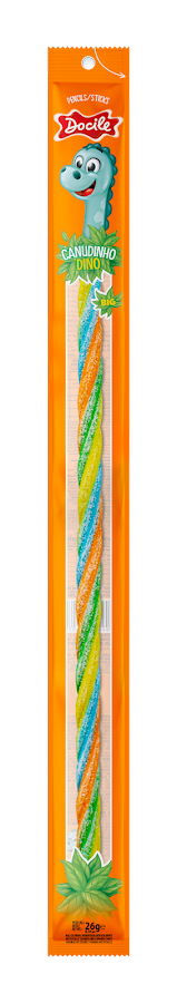 Gomitas Regaliz Canudinho Dino Big x26gr