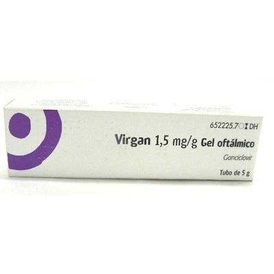 VIRGAN 1.5MG/G GEL OFTÁLMICO TUBO X5G. OTHÉA GANCICLOVIR