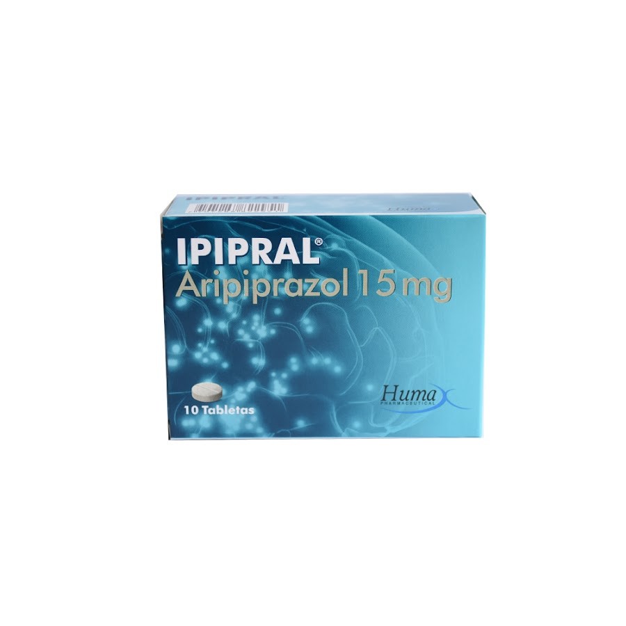 Ipipral Tab 15mg APIPRAZOL Humax Caja x 10 Tabletas