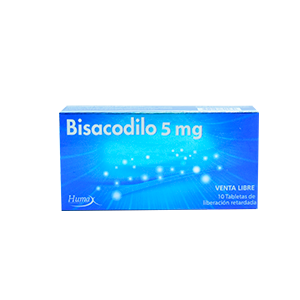 Bisacodilo 5Mg Humax Caja x 10Tab