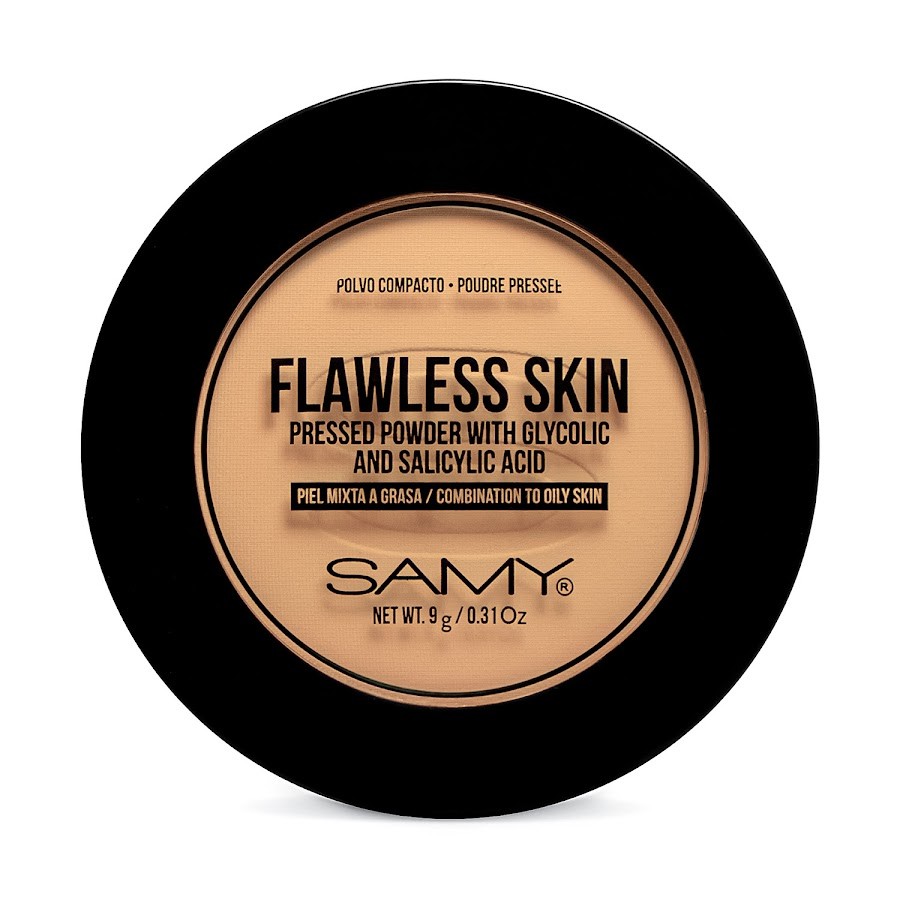 Polvo Samy Compacto Piel Mixta #03 Medium x 9gr