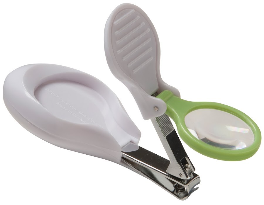 CORTA UÑAS SAFETY CON LUPA  BEBE X1UND