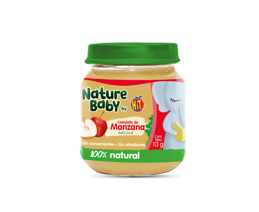 Compota By Hit Nature Baby Manzana x113gr
