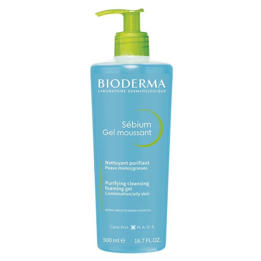 Sebium Bioderma Gel Moussant Limpiador Para  Piel Grasa X 500ml